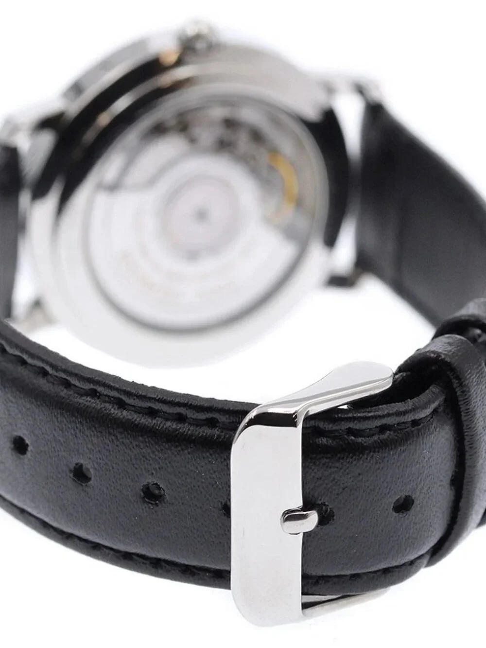 HERMES Clipper CL5.710 Power reserve GMT white Dial Automatic Men's Watch_967628